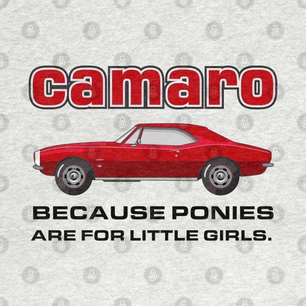 Camaro - because ponies are for little girls by CC I Design